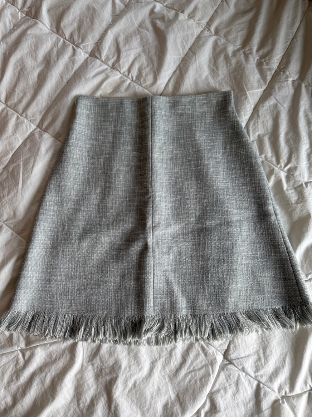 Rebecca Taylor Fringed A-Line Skirt